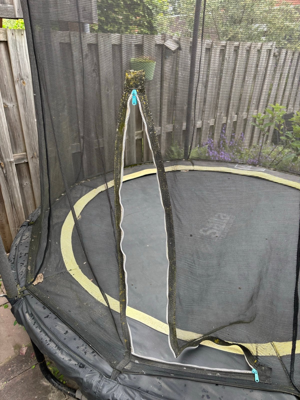 Salta Trampoline met Veiligheidsnet - Gebruikt, Ophalen, Gebruikt