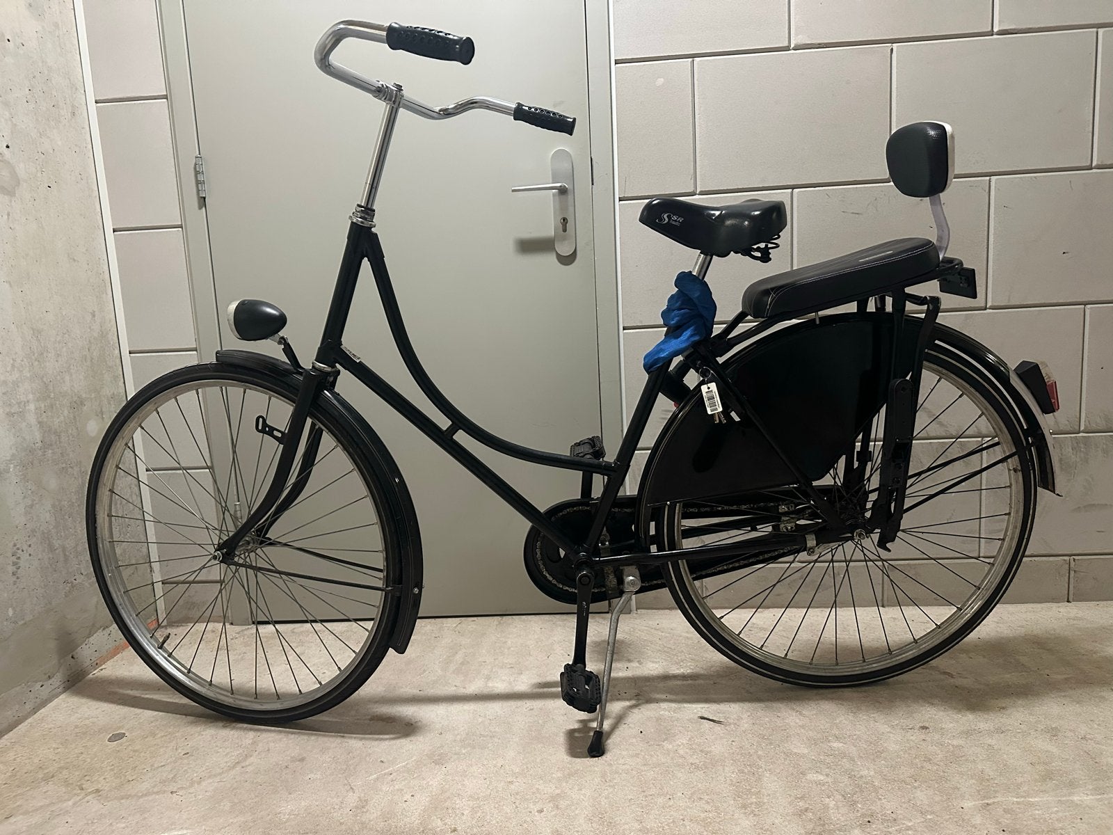 Omafiets - opknapper! Fietst fijn, heeft onderhoud nodig, 53 tot 56 cm, Ophalen of Verzenden, Gebruikt, Terugtraprem