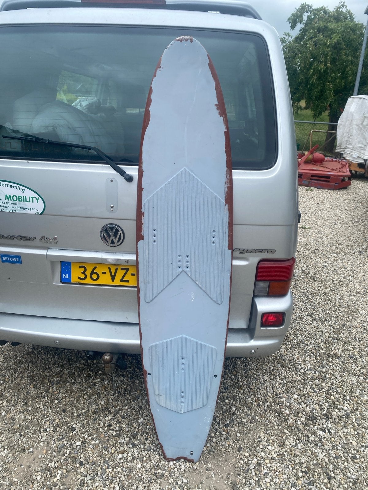 Gebruikt Surfboard - Ideaal voor beginners, Watersport en Boten, Ophalen of Verzenden, Gebruikt, Funboard