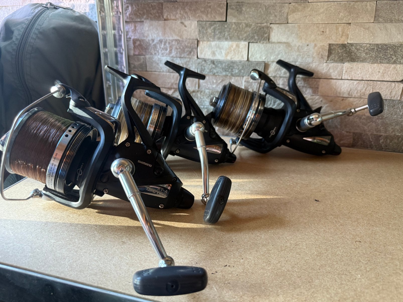 ***3 Shimano Bigbaitrunner XTA Long Cast ***, Watersport en Boten, Hengelsport | Karpervissen, Ophalen of Verzenden, Zo goed als nieuw