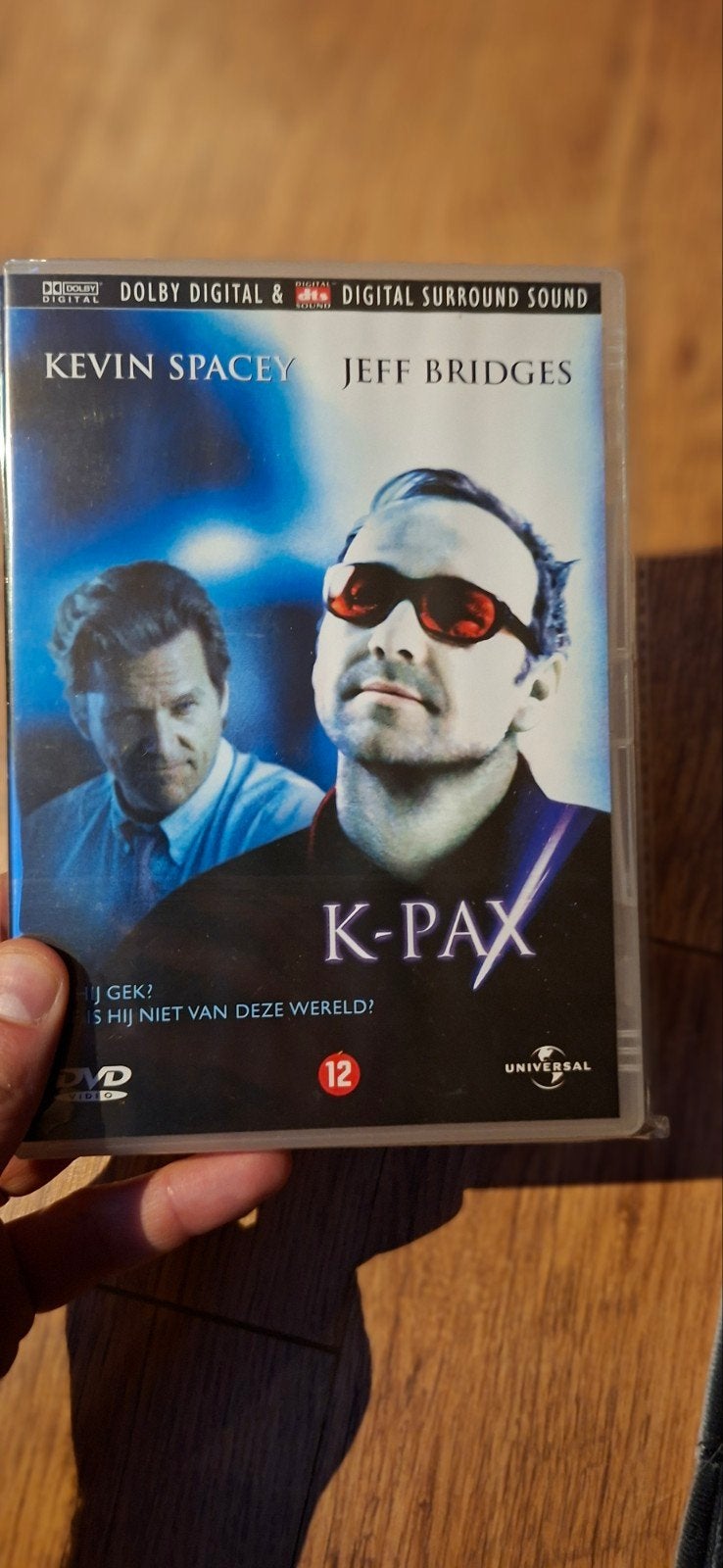 K-PAX DVD - Kevin Spacey & Jeff Bridges, Vanaf 12 jaar, Ophalen of Verzenden, Gebruikt