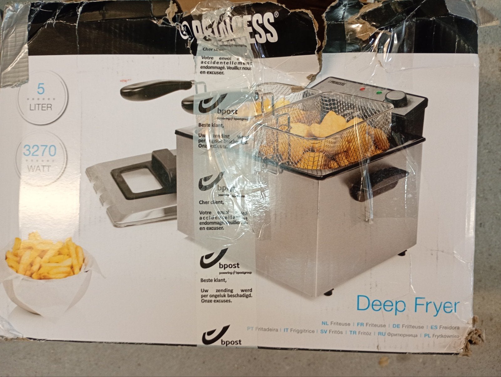 Princess frituurpan duo onderdelen, Witgoed en Apparatuur, Frituurpannen, 4 liter of meer, Ophalen of Verzenden