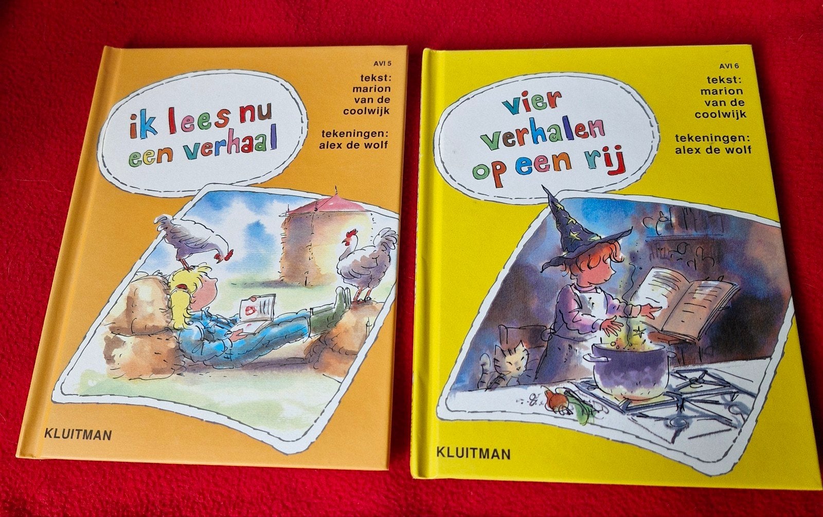 2x Lezen is Leuk - AVI boeken., Boeken, Ophalen of Verzenden, Zo goed als nieuw, Marion van de Coolwijk, Fictie algemeen