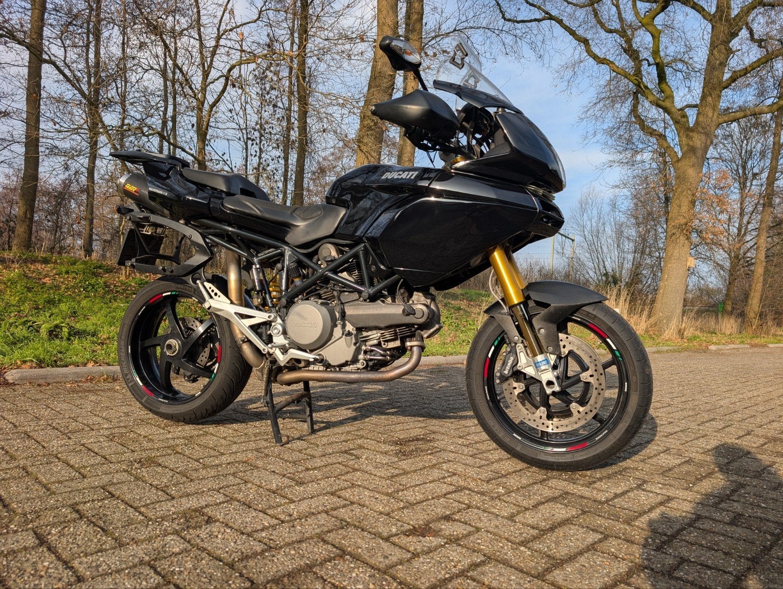 Ducati Multistrada 1100s, Motoren, Handvatverwarming, 2 cilinders, Occasion, Particulier