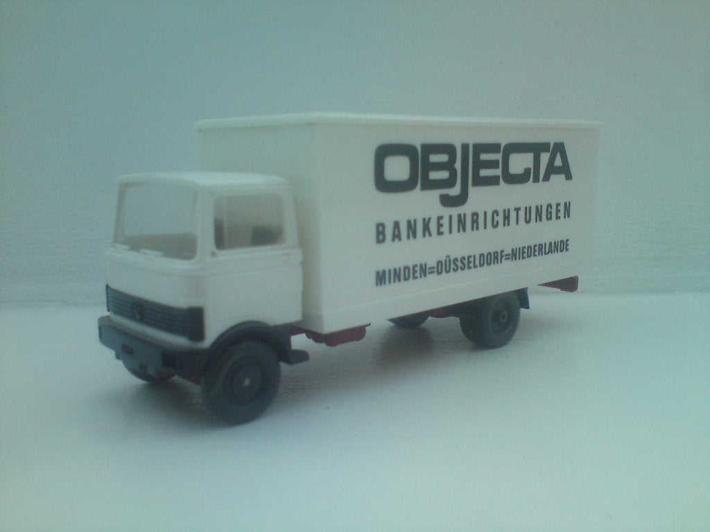 Wiking Mercedes lp 809 bakwagen Objecta., Ophalen of Verzenden, Zo goed als nieuw, Bus of Vrachtwagen, Wiking