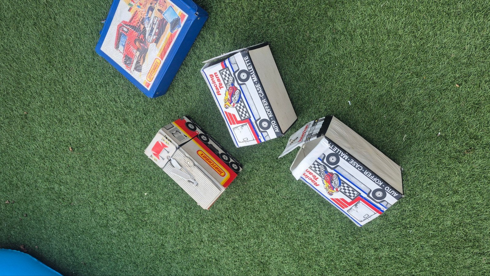 Vintage Matchbox Draagkoffers - Set van 3, Ophalen of Verzenden, Gebruikt, Overige typen