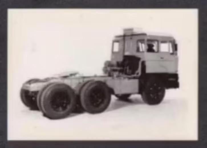 Kaart DAF Truck Vrachtwagen Reclame (4)., Verzamelen, Ophalen of Verzenden, 1980 tot heden, Ongelopen, Voertuig