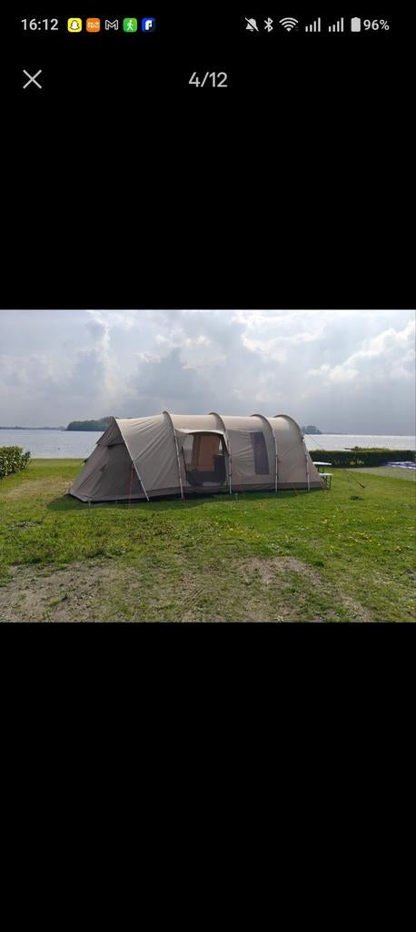 Nomad tunneltent lodge IV Air 4 persoons, Ophalen, Gebruikt, Tot en met 6