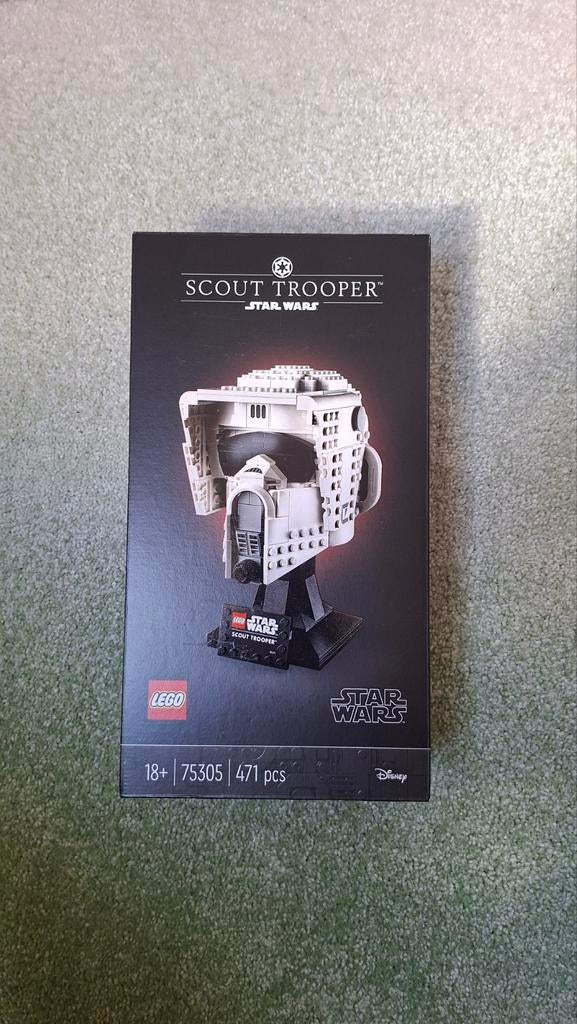 LEGO Star Wars Scout Trooper Helm (75305) - Nieuw in doos, Star Wars, Lego, Nieuw, Ophalen of Verzenden
