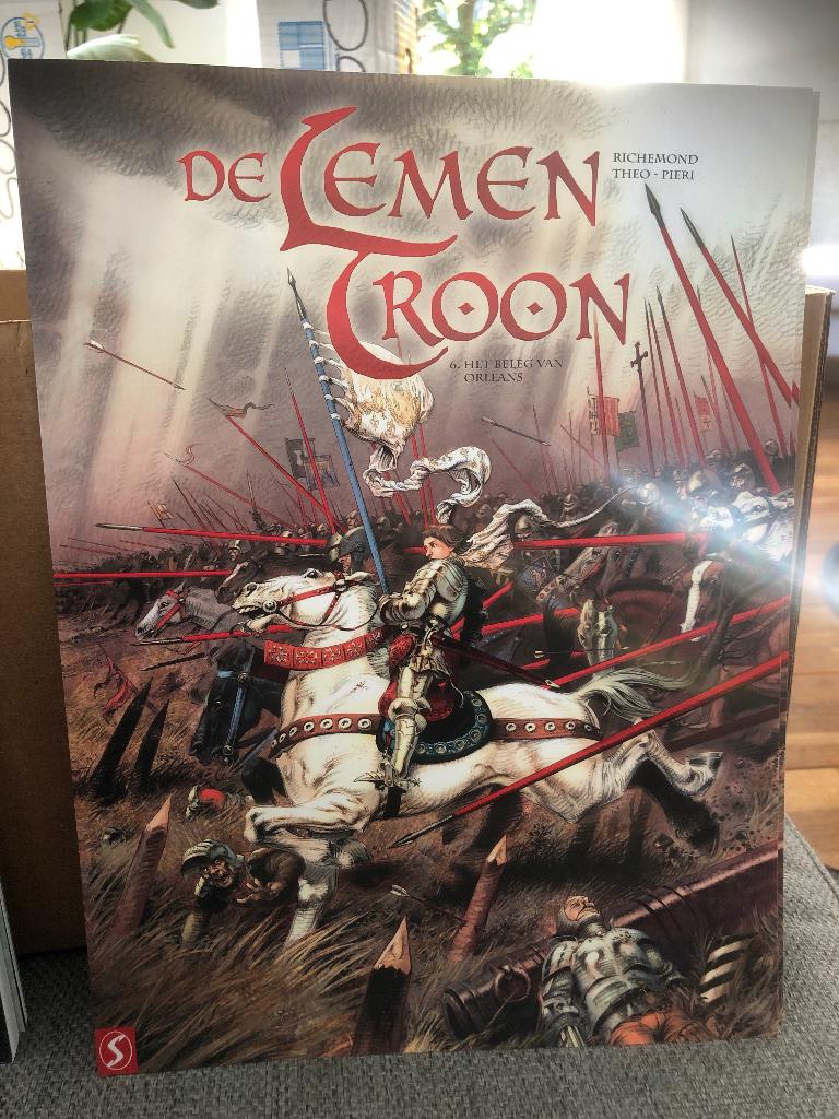 het beleg van orleans de lemen troon k2, Boeken, Stripboeken, Eén stripboek, Ophalen of Verzenden, Zo goed als nieuw