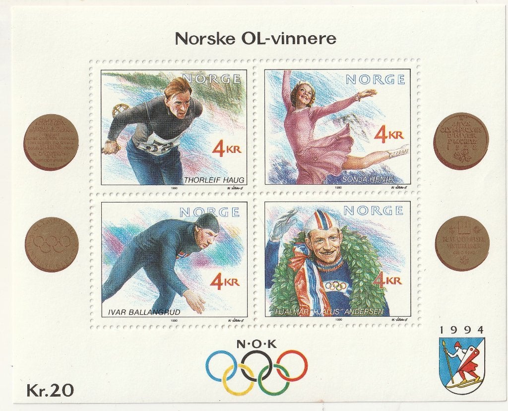 Noorwegen Michel nr. Blok 14 Postfris, Postzegels en Munten, Postzegels | Europa | Scandinavië, Verzenden, Noorwegen, Postfris