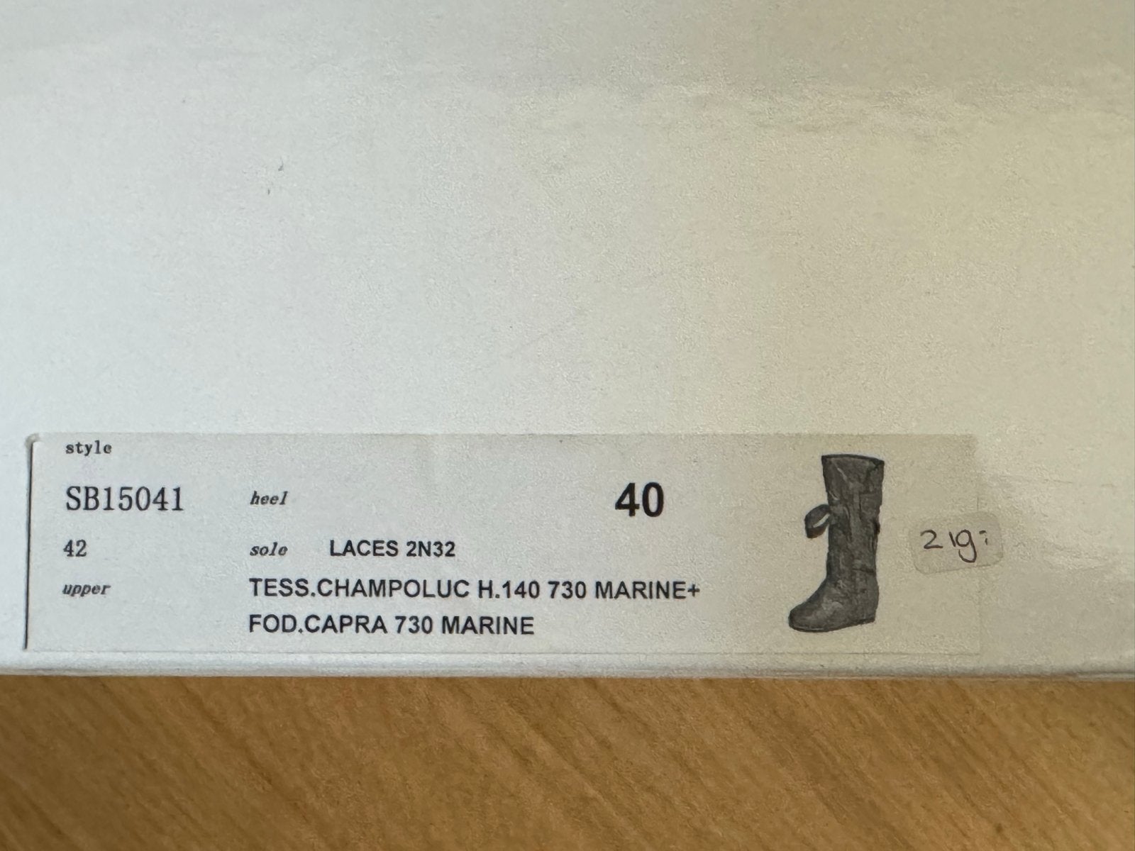 See by Chloe Laarzen Tess Champoluc Marine - Maat 40, Kleding | Dames, Ophalen of Verzenden
