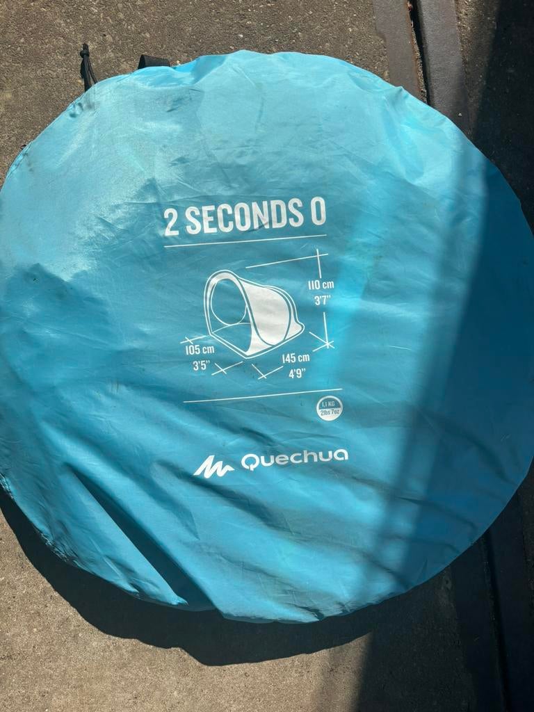 Quechua pop up schaduwtent, Caravans en Kamperen, Tenten, Ophalen of Verzenden, Zo goed als nieuw, Tot en met 2