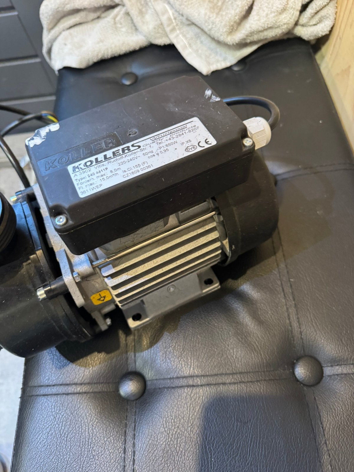 waterpomp, Ophalen of Verzenden, Zo goed als nieuw, Elektromotor