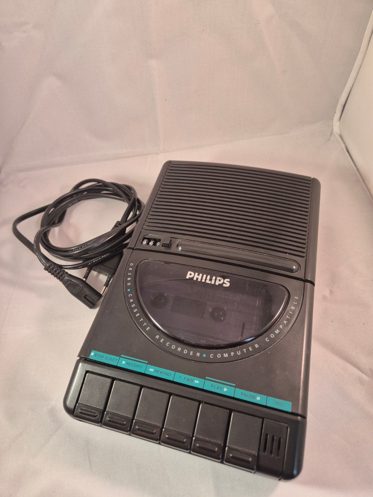 Philips D6280 Cassette Recorder - Getwst en werkt 100%, Ophalen of Verzenden