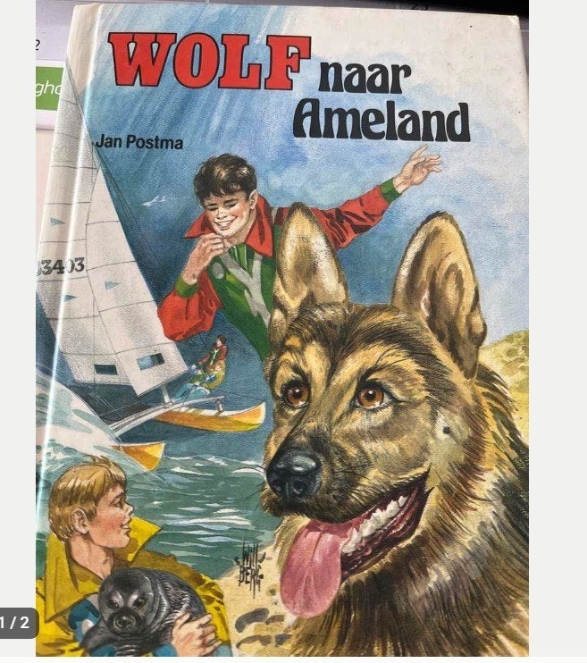 Wolf naar Ameland - Jan Postma, Boeken, Ophalen of Verzenden, Zo goed als nieuw