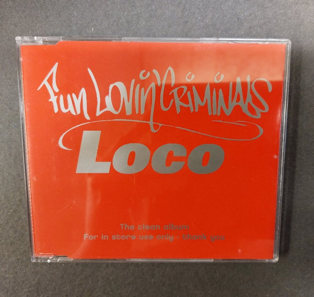 Fun Lovin' Criminals PROMO CD The Clean Album Loco UK, Verzenden, Zo goed als nieuw, Album, Speciale editie