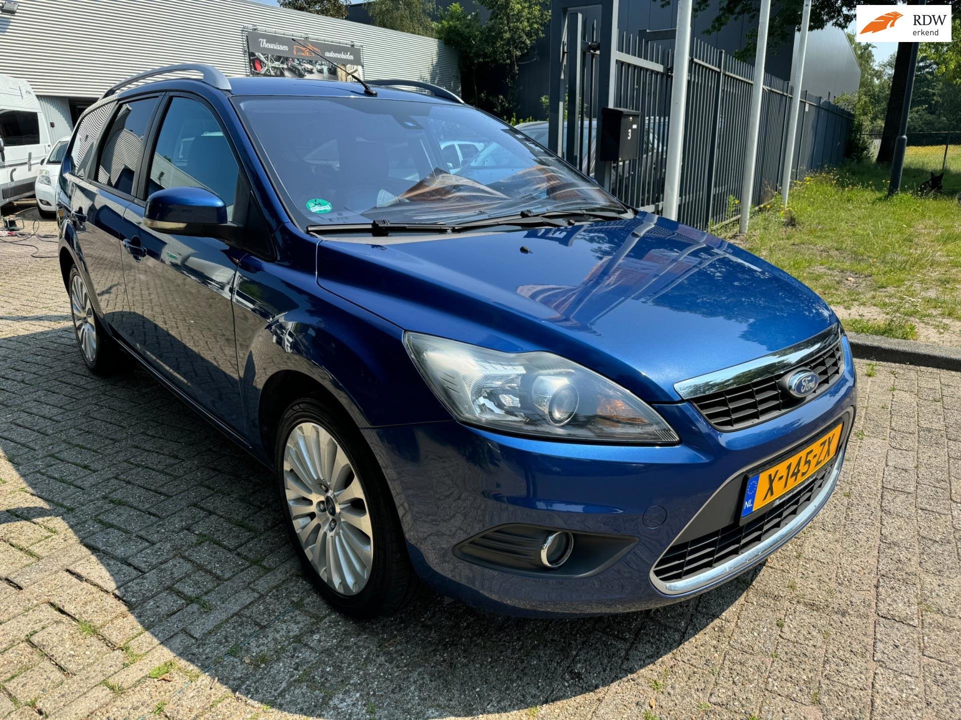 Ford Focus Wagon 1.8 Titanium Flexi Fuel clima, elec pakket,, Auto's, Dealer onderhouden, 125 pk, Gebruikt, 4 cilinders