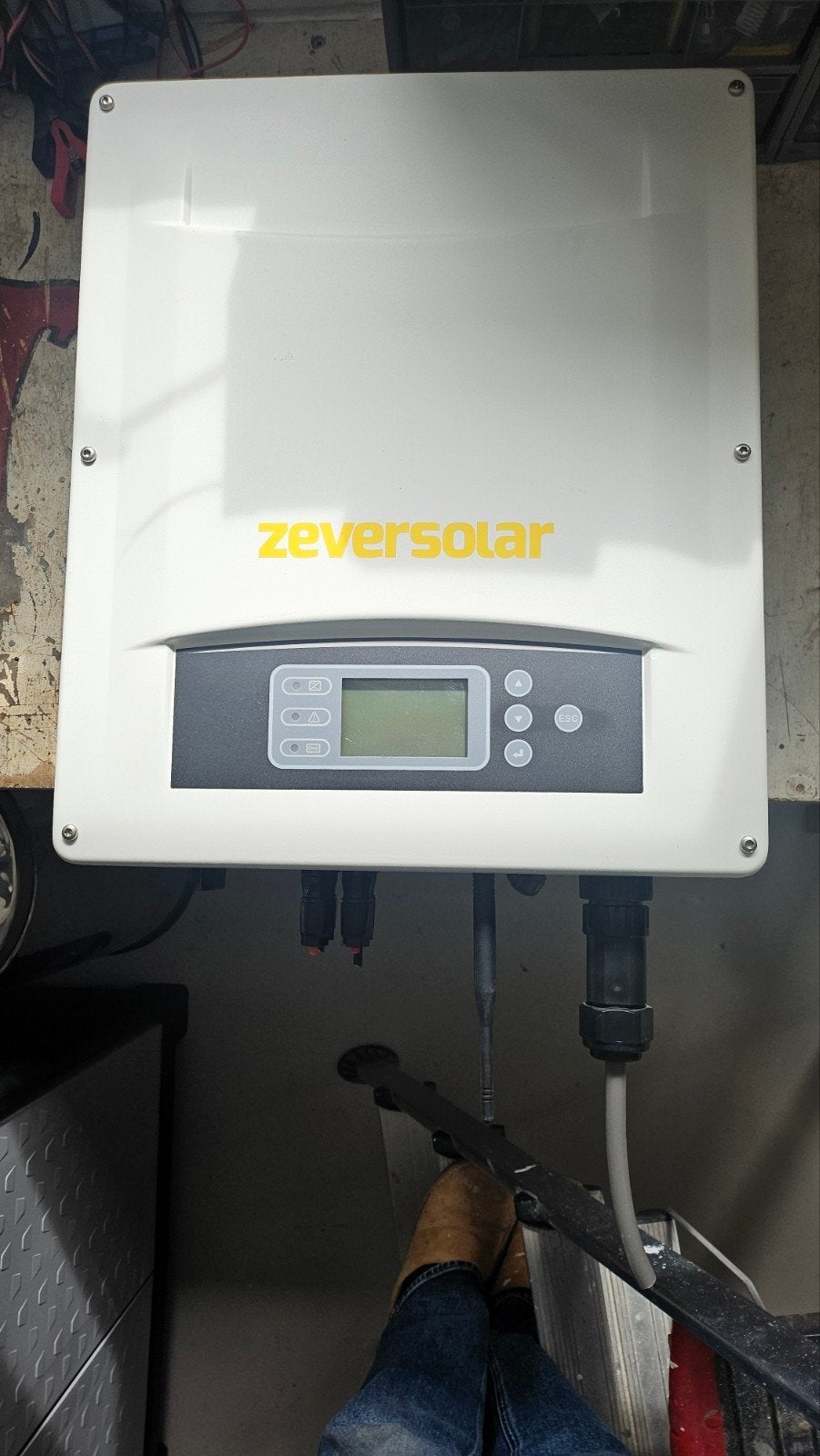 ZeverSolar Evershine TLC5000 omvormer voor zonnepanelen, Ophalen, Gebruikt