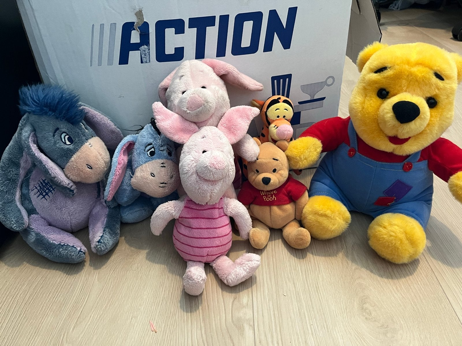 Winnie de Poeh Knuffels en Knuffeldoekjes - Diverse Figuren, Ophalen, Gebruikt, Disney, Beer