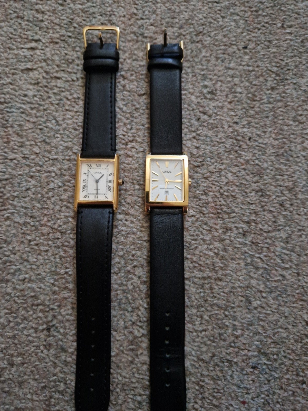 Set van 2 Lorus vintages Polshorloges, Sieraden, Tassen en Uiterlijk, Horloges | Heren, Ophalen