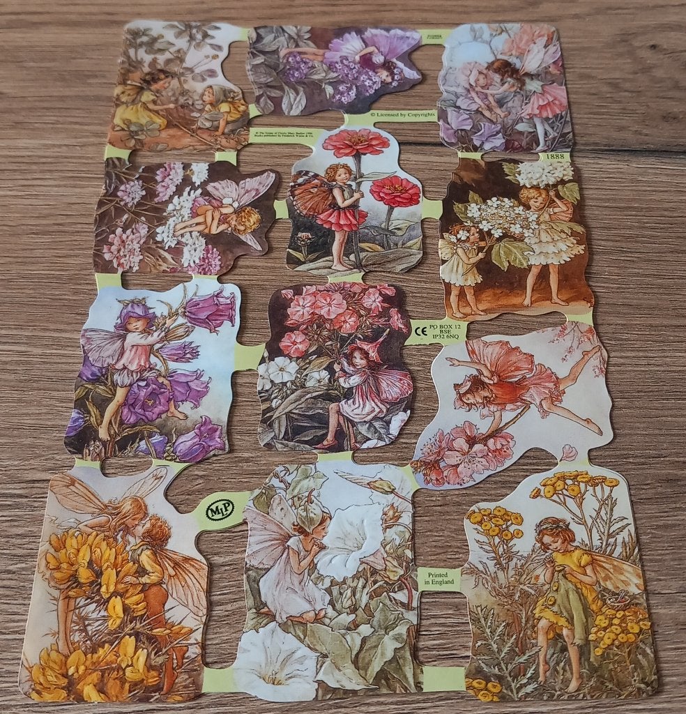 Flower fairies poesiealbumplaatjes, Ophalen of Verzenden