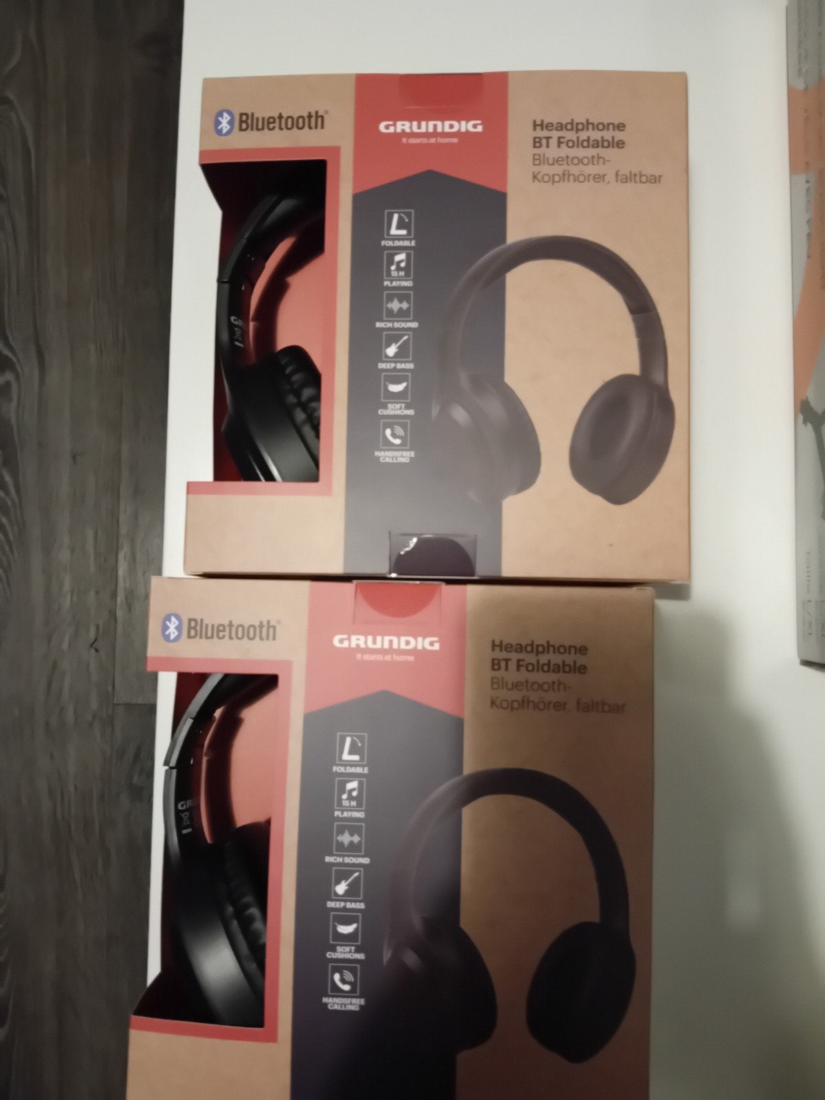 Grundig Bluetooth opvouwbare koptelefoon - Nieuw in doos, Overige merken, Nieuw, Ophalen of Verzenden, Over-ear