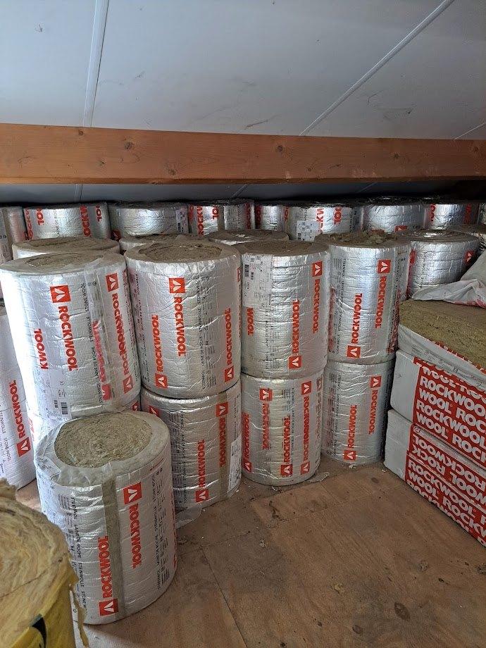 Rockwool Steenwol  Sidefix Base Isolatie., 4 tot 8 cm, Nieuw, Steenwol, 15 m² of meer