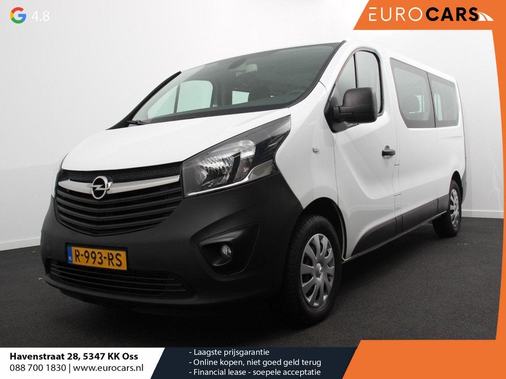 Opel Vivaro Combi 1.6 CDTI L2H1 8-Persoons PERSONENBUS Incl., Auto's, Opel, Stof, 2000 kg, 226 €/maand, Bedrijf