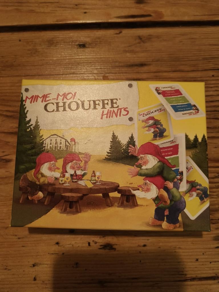 Mime-Moi Chouffe Hints, Hobby en Vrije tijd, Gezelschapsspellen | Bordspellen, Vijf spelers of meer, Ophalen, Zo goed als nieuw