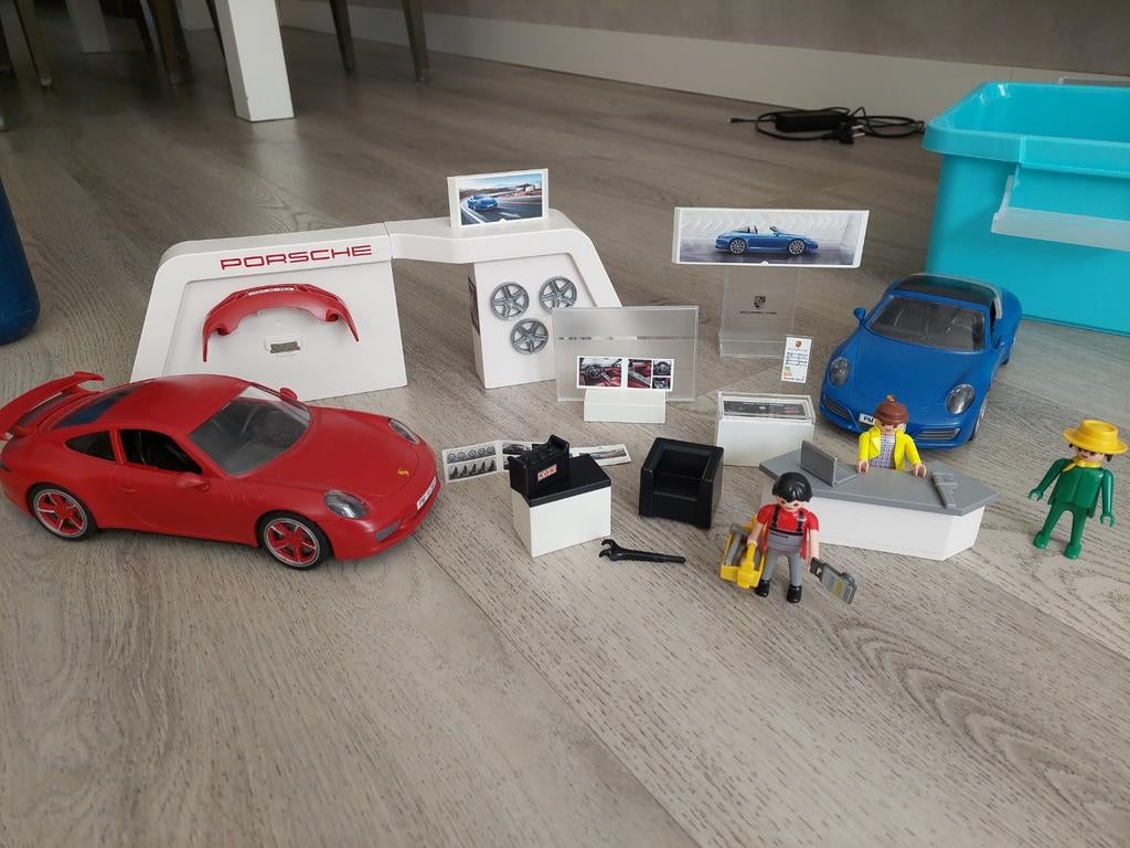 Playmobil porsche's, Ophalen of Verzenden, Zo goed als nieuw, Complete set