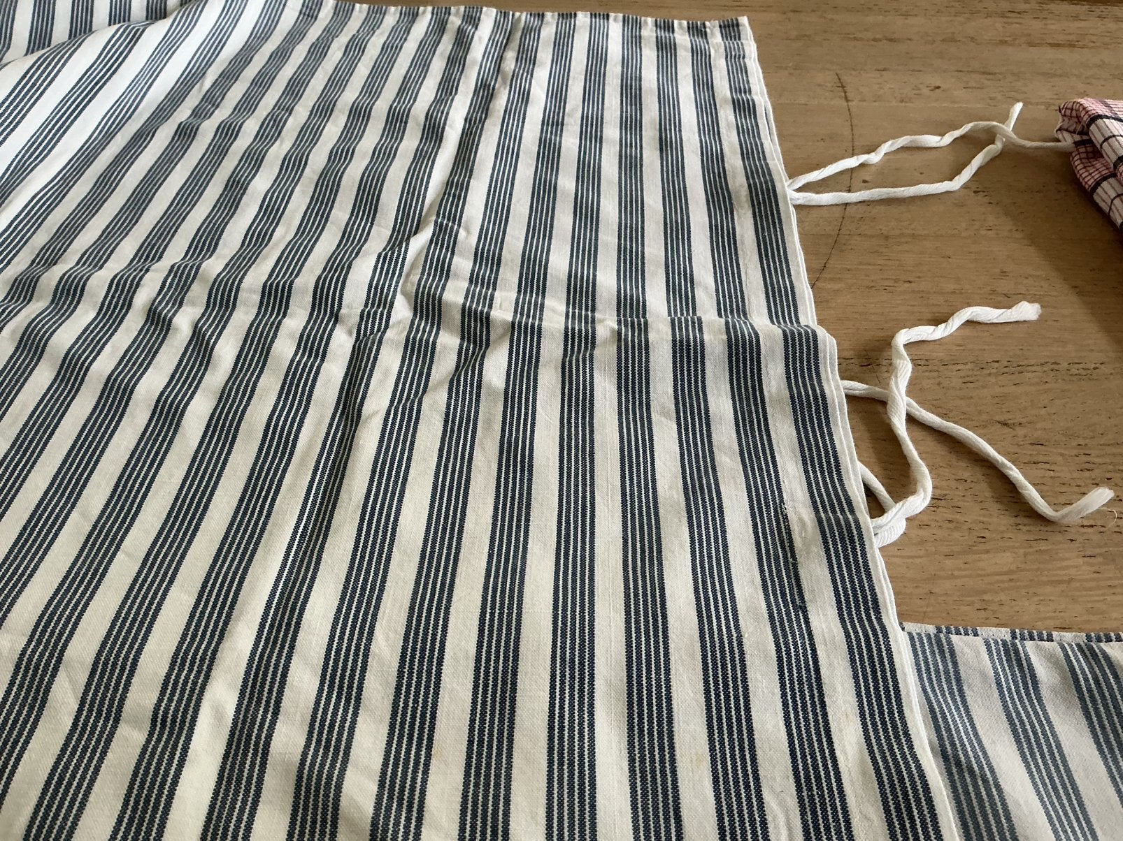 Groot ouderwets bedstee sloop touwtjes sluiting,brievenbus, Antiek en Kunst, Ophalen of Verzenden