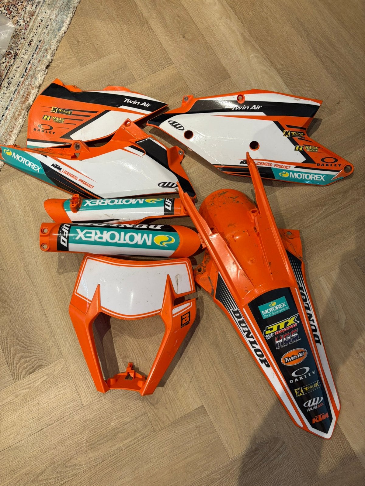 Kappenset KTM EXC 2017/2019, Ophalen of Verzenden