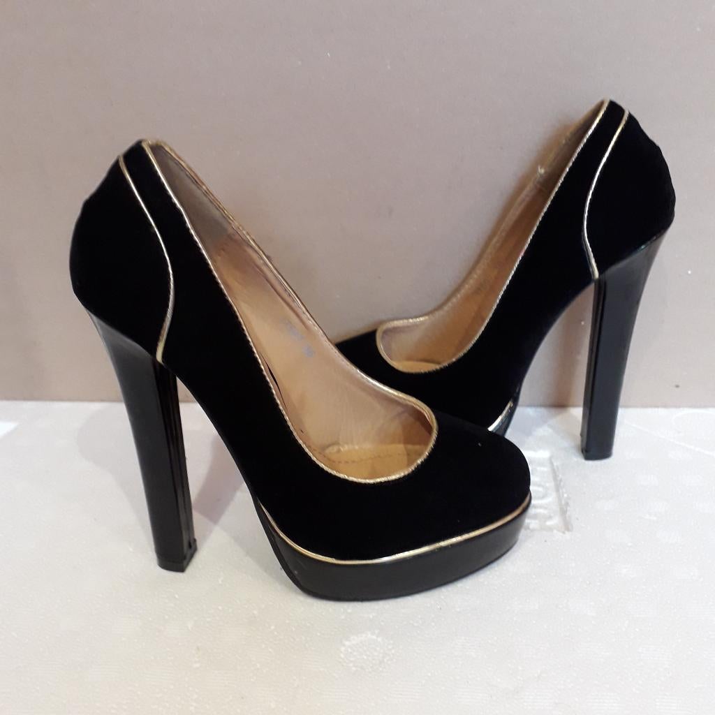 pumps 36, Verzenden, Zwart, Nieuw, Schoenen met hoge hakken