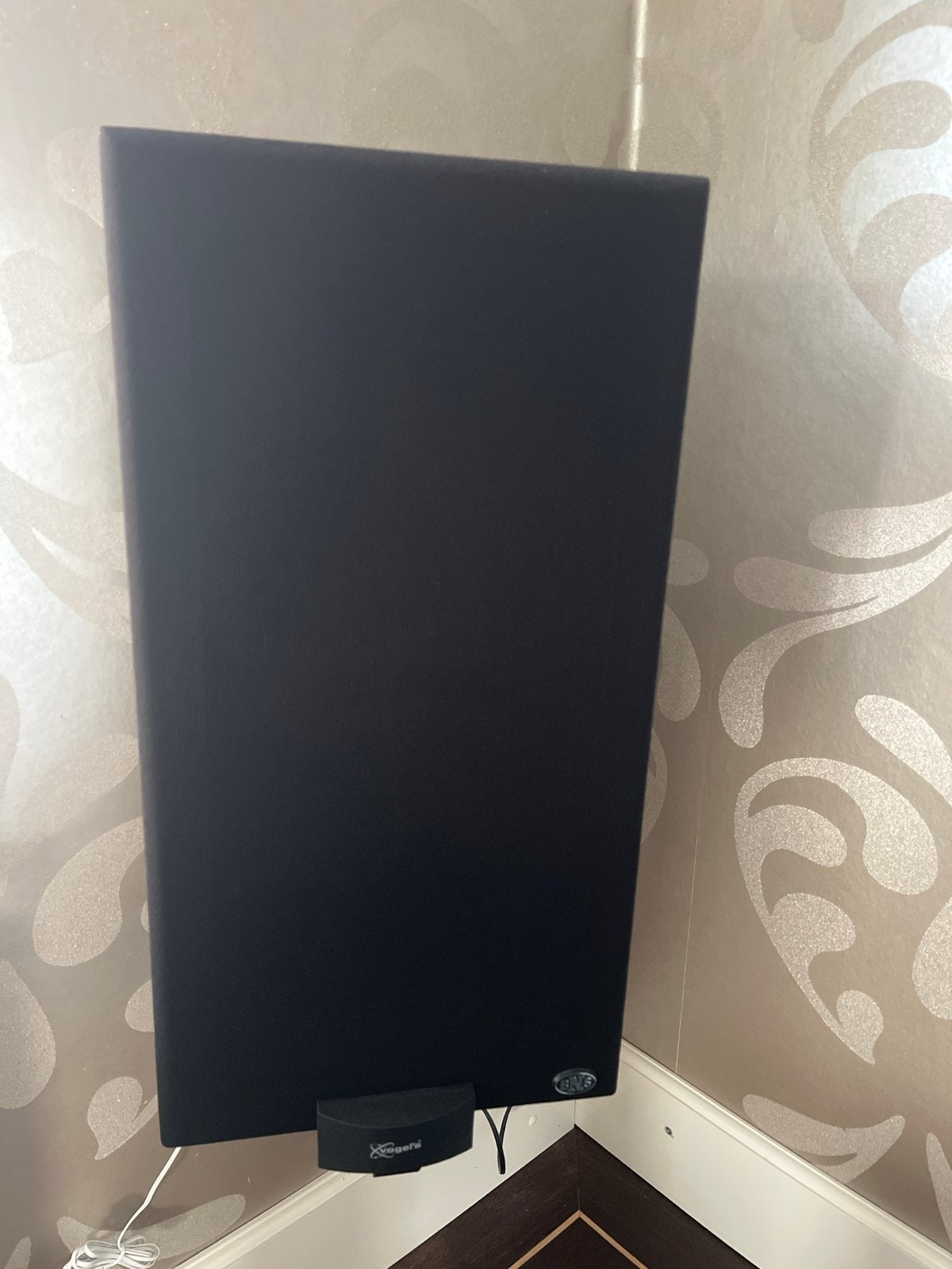 2 BNS E3 Luidsprekers met Vogel's Muurbeugels, Audio, Tv en Foto, Luidsprekers, Vloerstaande luidspreker, Gebruikt, Geschikt voor surround/home cinema