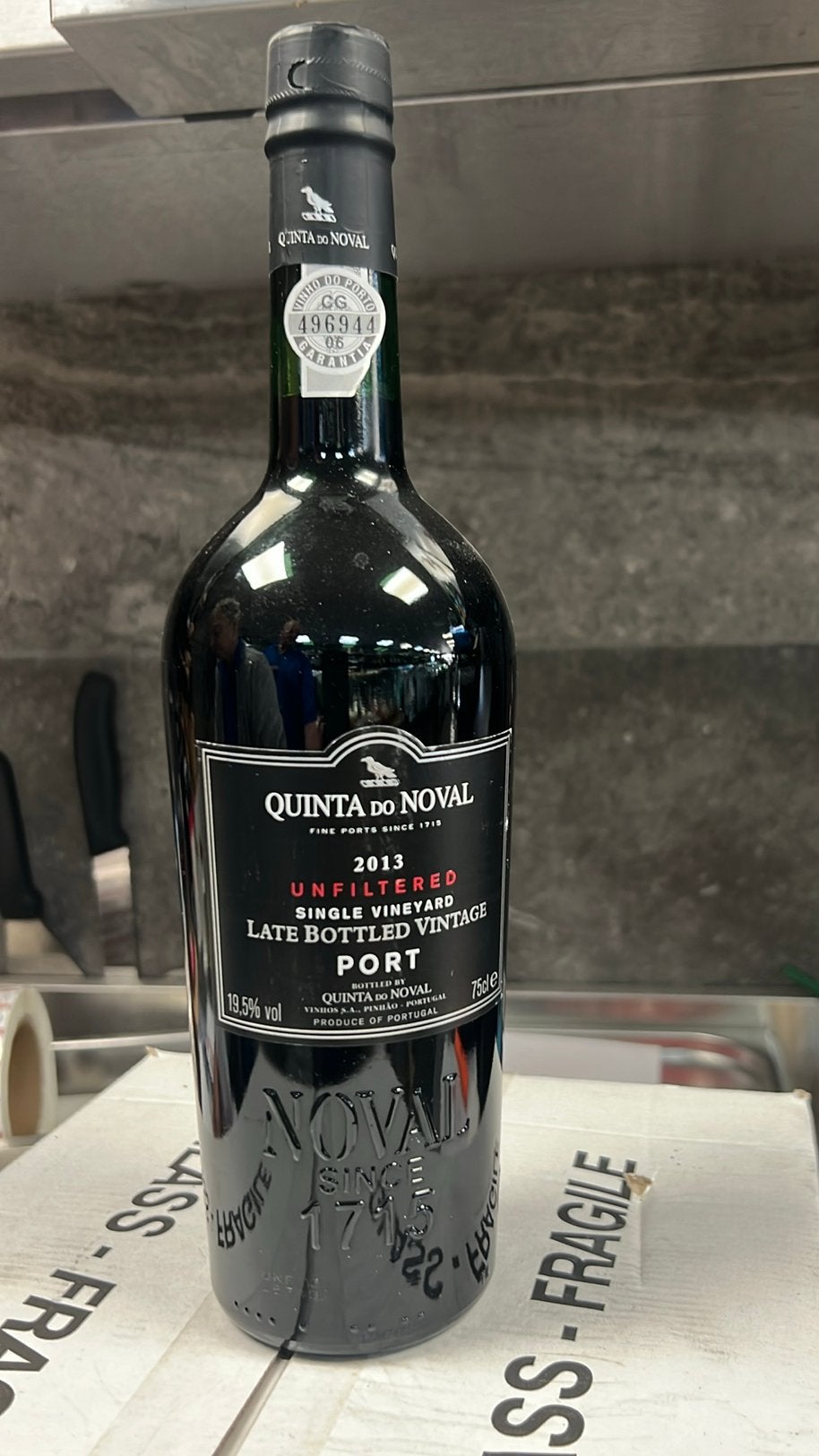 6 flessen Late Bottled Vintage Unfiltered 2013 in doos, Ophalen of Verzenden, Zo goed als nieuw, Vol, Overige gebieden