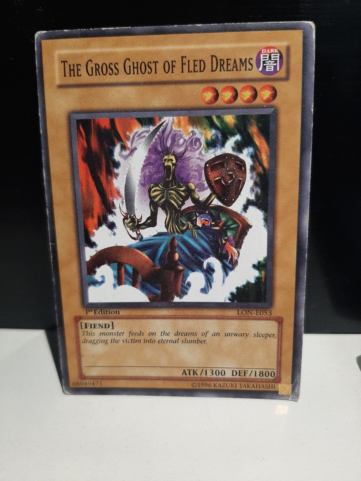 Yu-Gi-Oh! The Gross Ghost of Fled Dreams 1st Edition, Ophalen of Verzenden