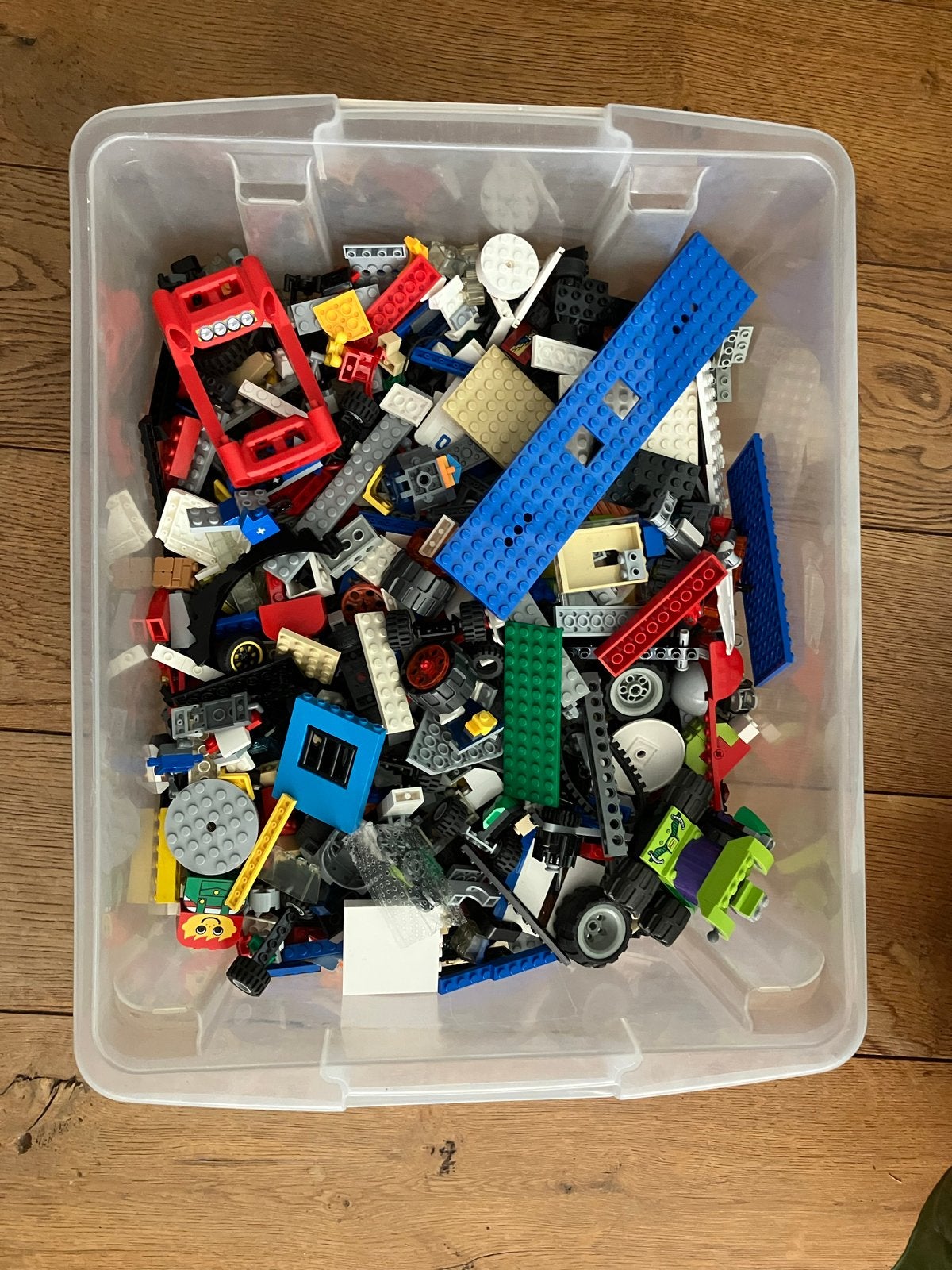 5 kilo diverse LEGO stenen en onderdelen, Gebruikt, Inclusief extra onderdelen, Lego, Ophalen of Verzenden