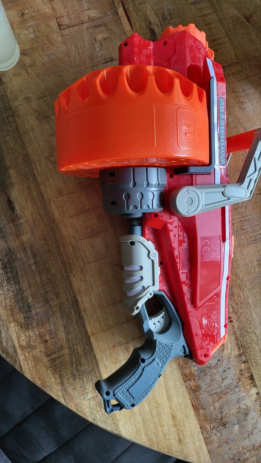 Nerf N-Strike Mega Megalodon Blaster, Ophalen of Verzenden, Gebruikt, Jongen of Meisje