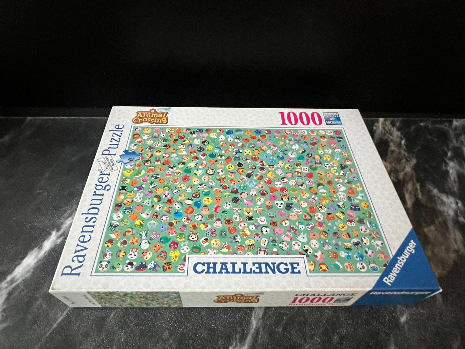 Ravensburger challange puzzel 1000 stukjes Animal Crossing, Ophalen of Verzenden, 500 t/m 1500 stukjes, Zo goed als nieuw