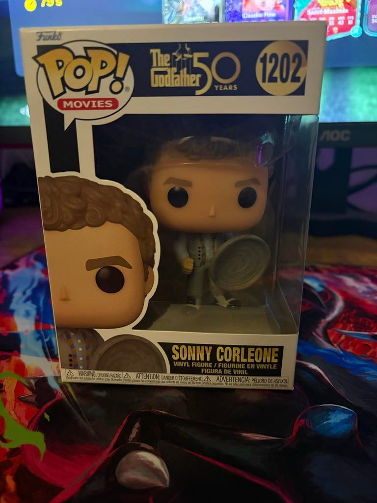 Sonny Corleone Funko Pop! The Godfather #1202, Verzamelen, Ophalen of Verzenden, Nieuw