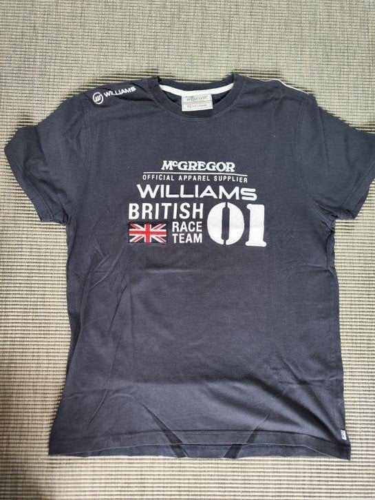 McGregor Williams British Race Team T-shirt, Kleding | Heren, Ophalen, Maat 52/54 (L), Nieuw, McGregor