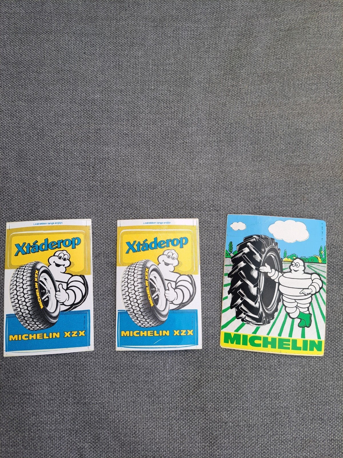 vintage stickers Michelin, Verzamelen, Ophalen of Verzenden, Zo goed als nieuw