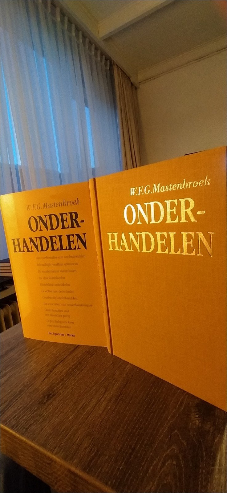 W.F.G. Mastenbroek - Onderhandelen * Hardcover *, Sociale wetenschap, Ophalen of Verzenden, Zo goed als nieuw, W.F.G. Mastenbroek