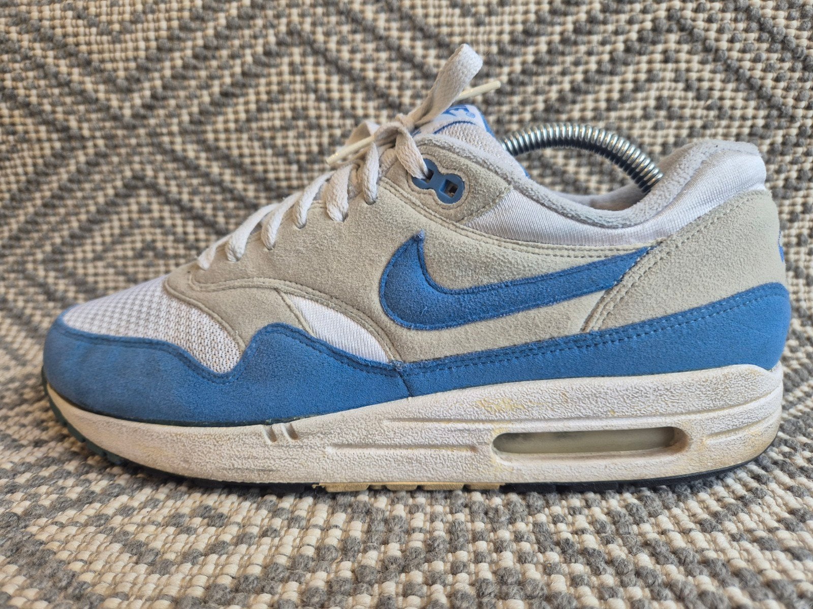 Nike Air Max 1 Varsity Blue (2009) 42.5

Zie foto's, Kleding | Heren, Schoenen, Nike air max, Blauw, Ophalen of Verzenden, Sneakers of Gympen