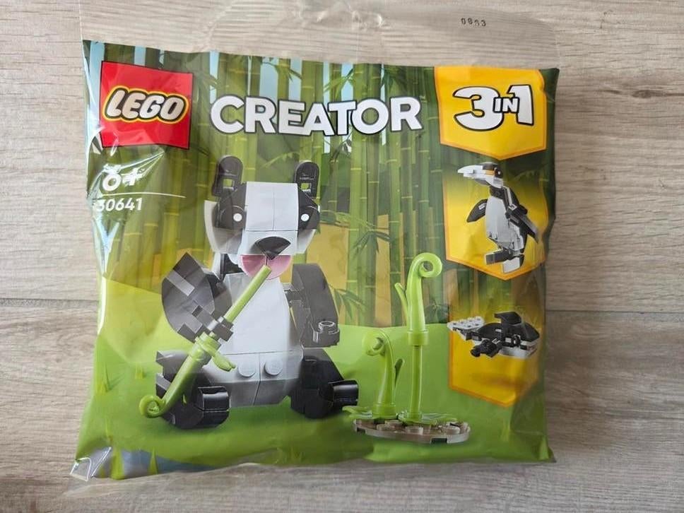 LEGO Creator 30641 Panda 3-in-1 ongeopend, Lego, Nieuw, Ophalen of Verzenden, Ongeopend/sealed