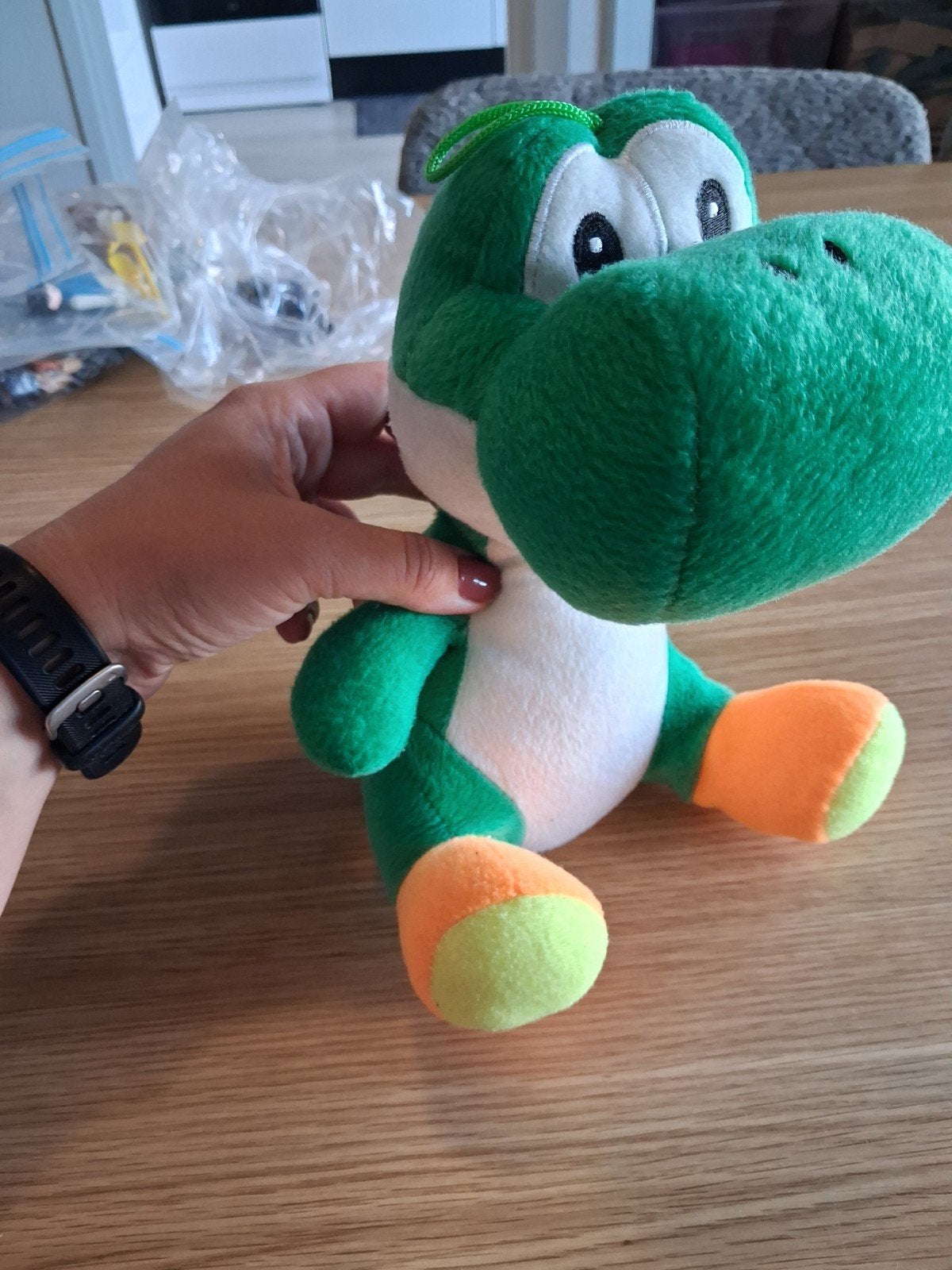 Leuke Yoshi knuffel van Super Mario, Ophalen, Overige typen, Nintendo, Middelgroot (20 tot 80 cm)