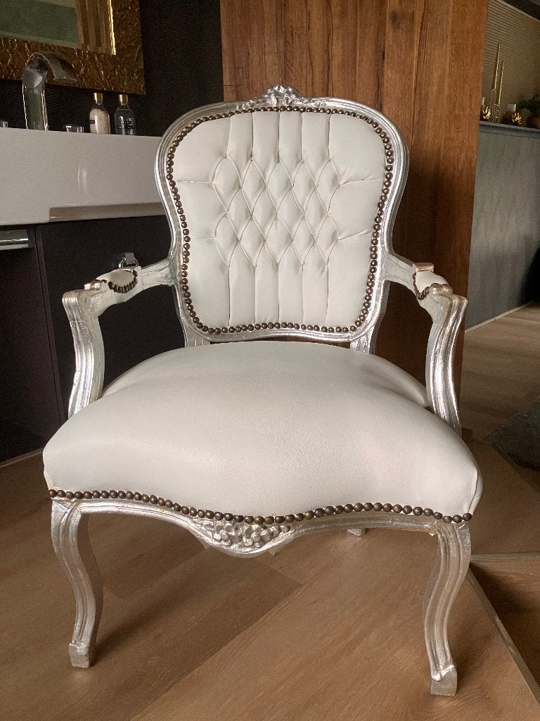 Prachtige klassieke fauteuil - barok/chique stijl, Ophalen, Hout, Minder dan 75 cm, Barok, Chique, Klassiek