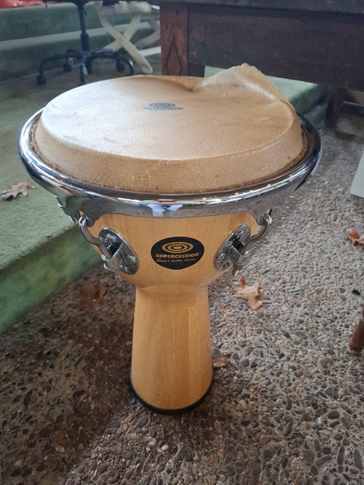 Supercussion Djembe - Gebruikt, Muziek en Instrumenten, Ophalen of Verzenden, Gebruikt, Trommel