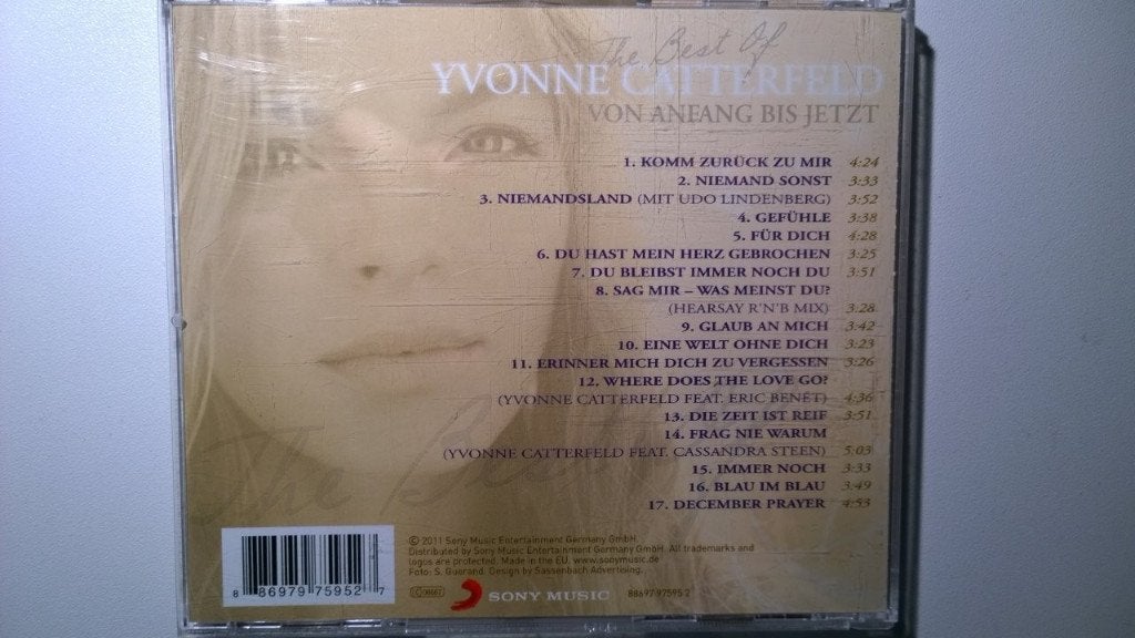 Yvonne Catterfeld - Von Anfang Bis Jetzt The Best Of, Ophalen of Verzenden, Zo goed als nieuw, Pop, Album